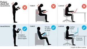 Good Posture for Using Mobile Devices