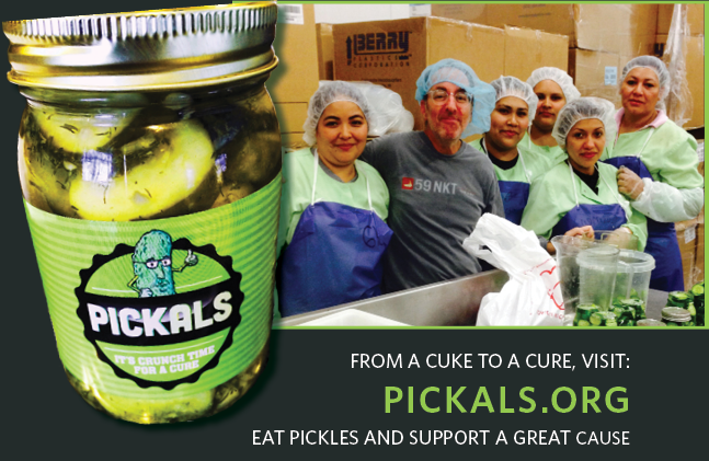 Eat pickles and support a great cause.