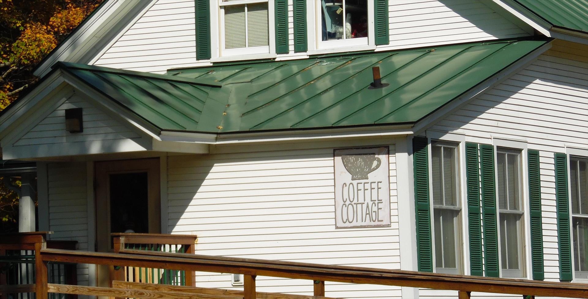 Stop by The Coffee Cottage!