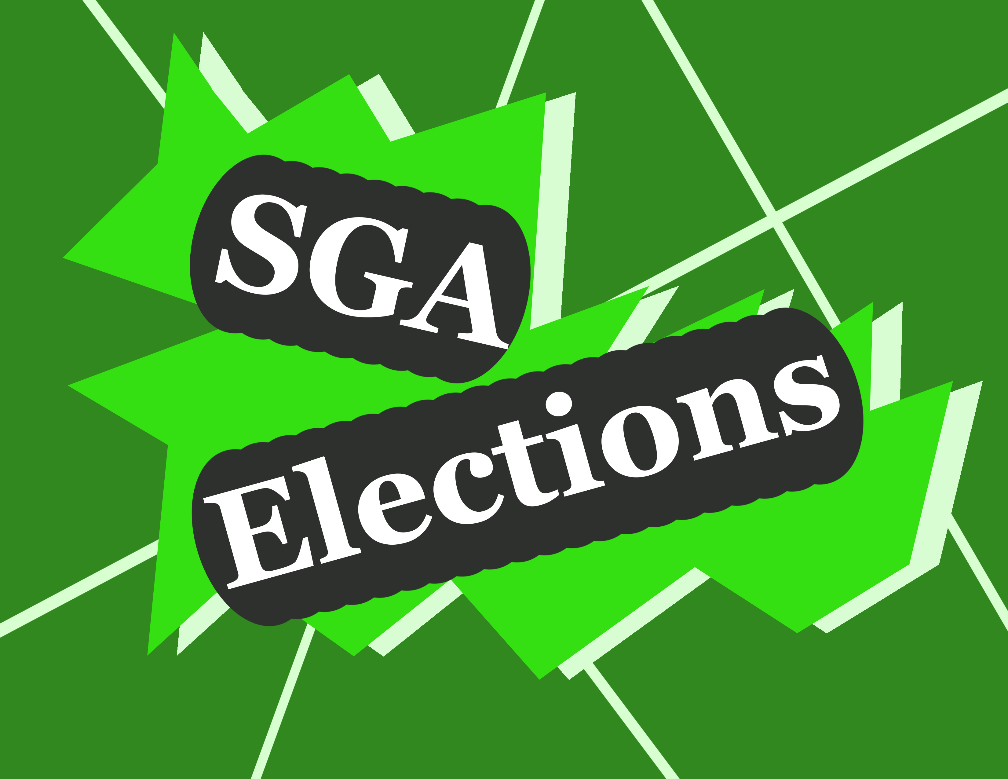 SGA and Senior Class Election Applications due BEFORE BREAK!