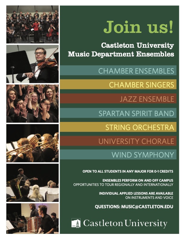 Sing! Play! Music Ensembles open to EVERYONE!