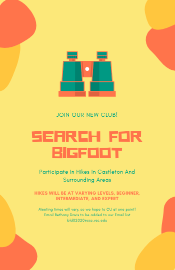 Search for Bigfoot!