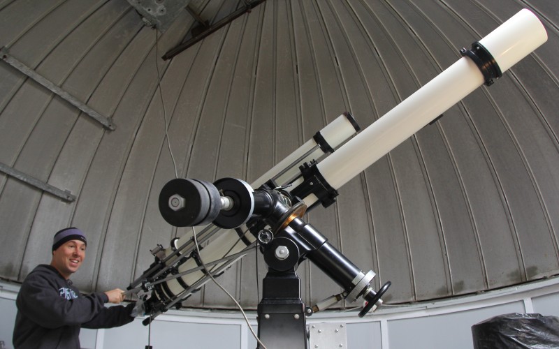 Invitation to view at the Castleton University Observatory!