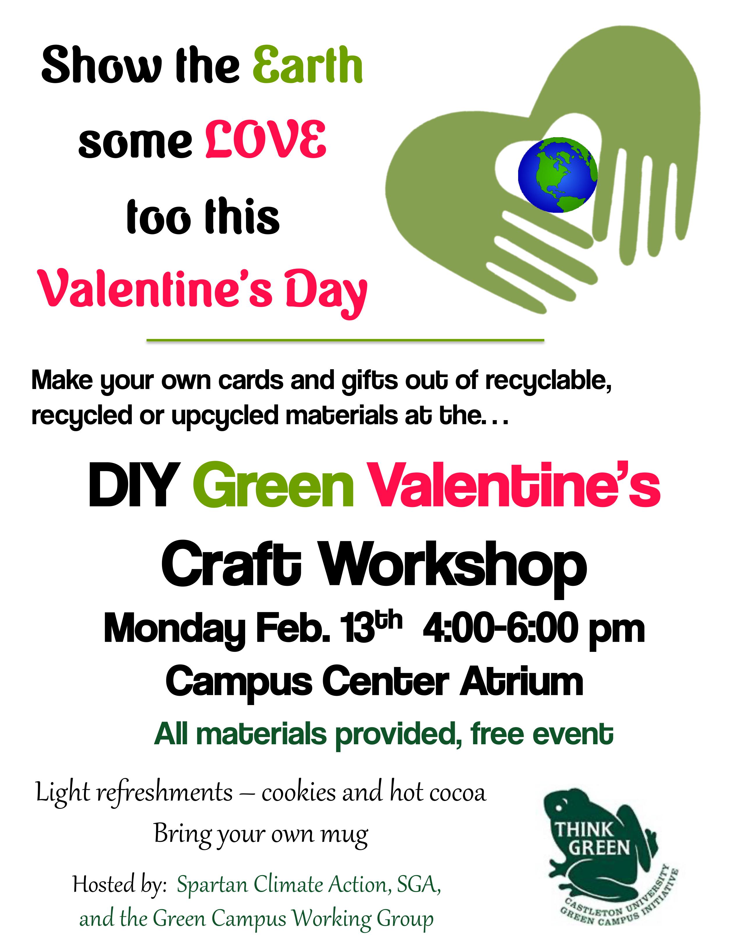 DIY Valentine’s Craft Workshop!