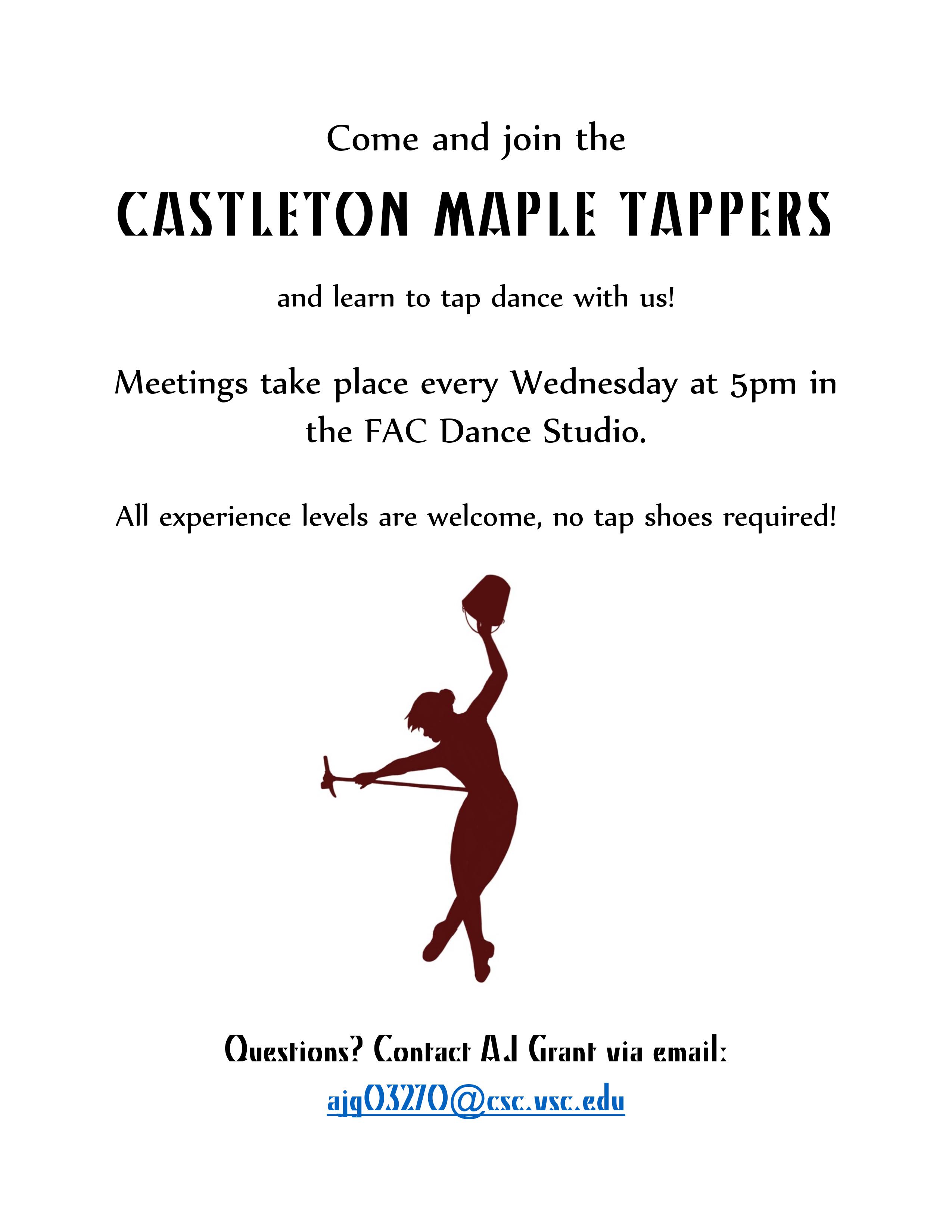Join the Maple Tappers!