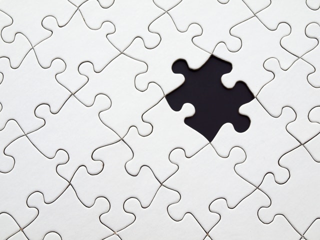 missing jigsaw puzzle piece