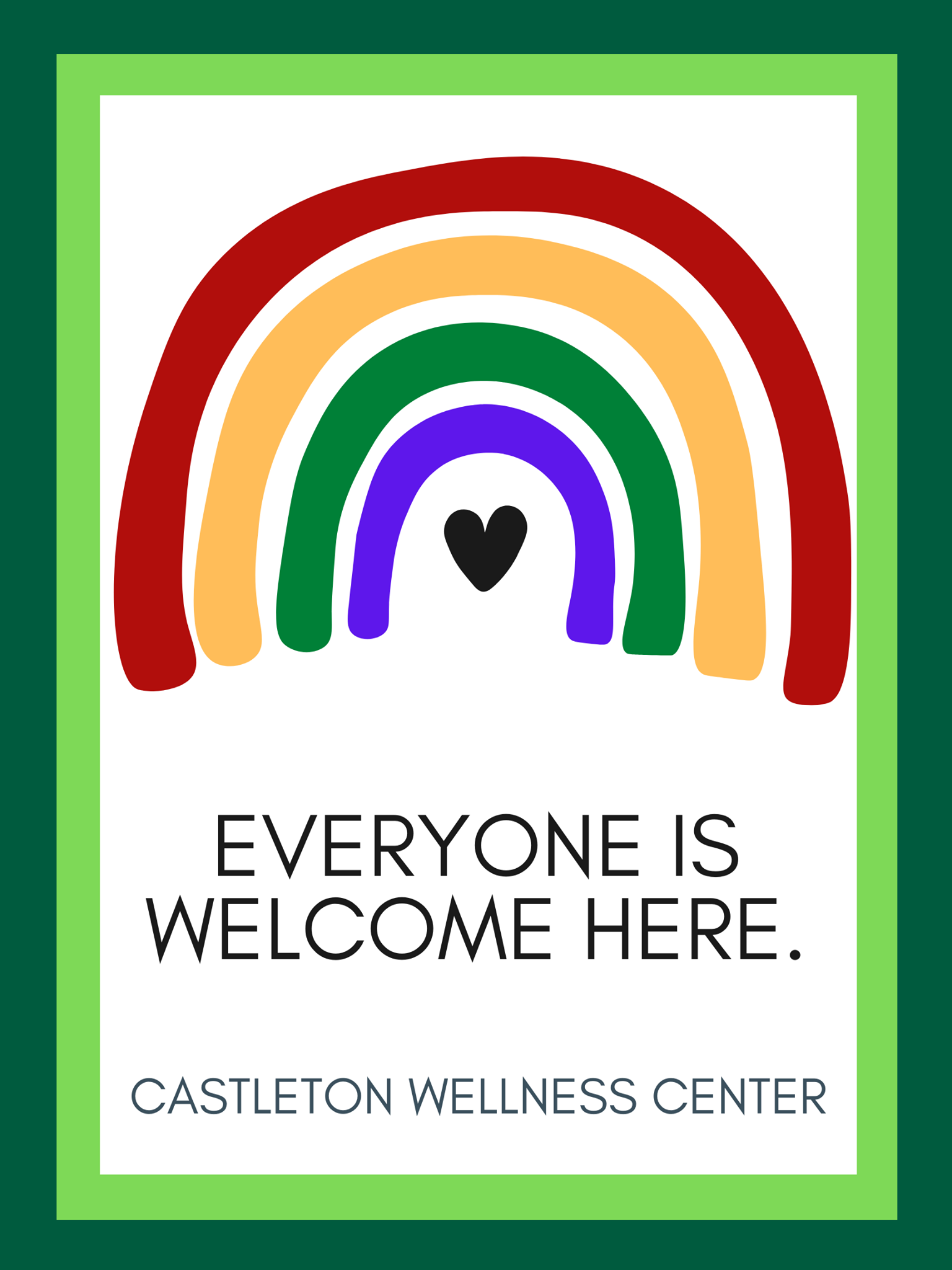 Welcome from the Wellness Center!
