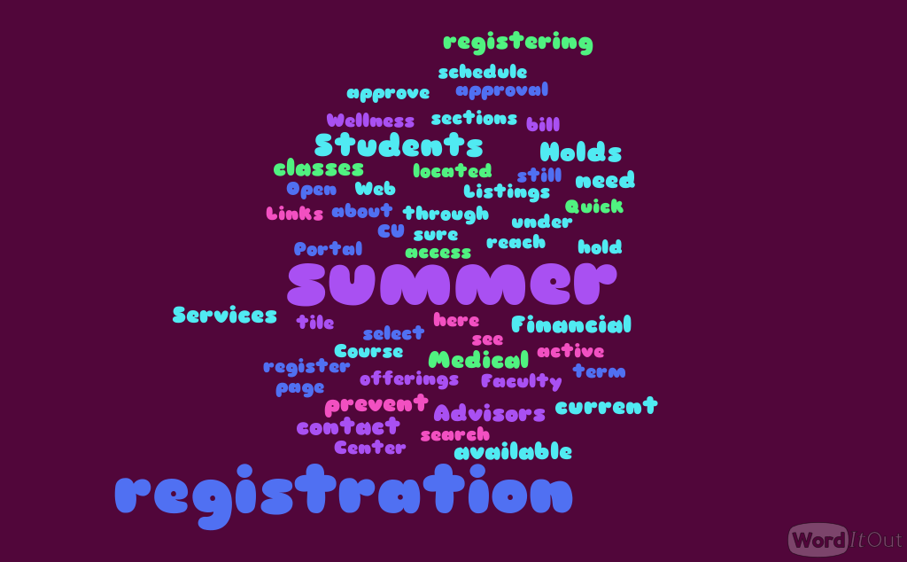 Looking for Summer courses??