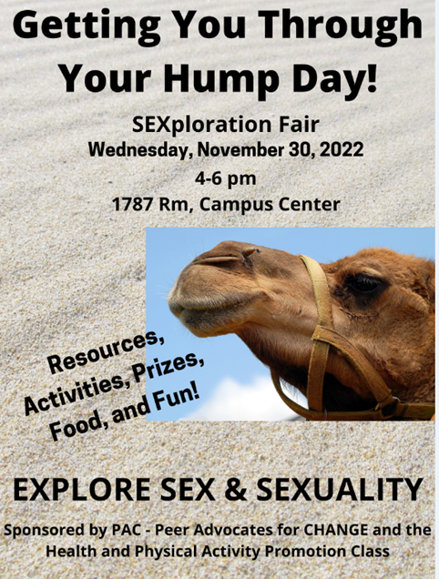 SEXploration Fair | Wednesday, November 30th | 4-6pm, 1787 Room, Campus Center