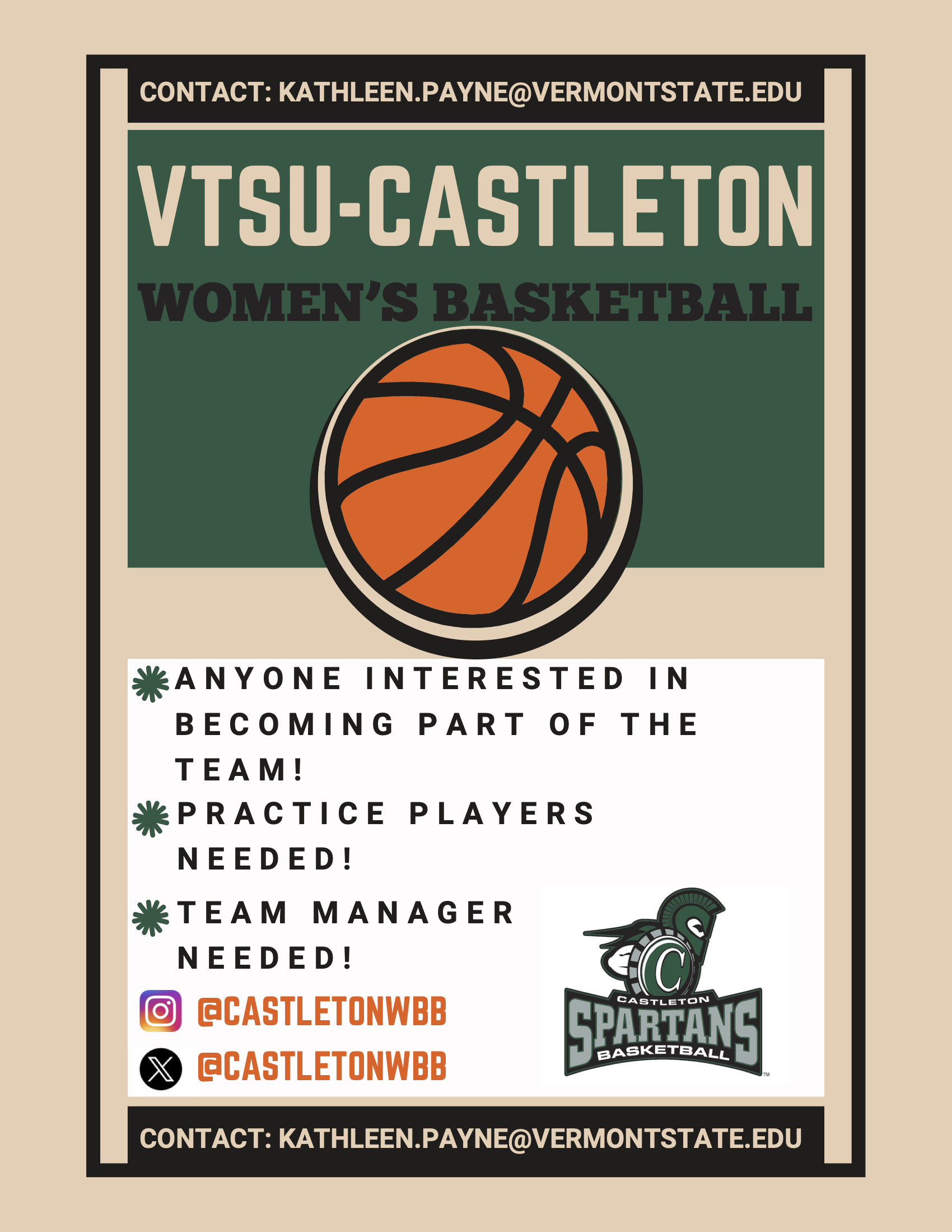 Are you interested in Women’s Basketball?